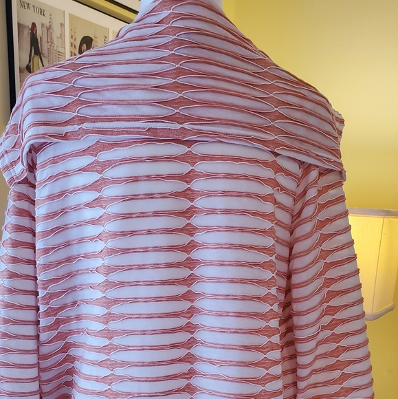 KAKTUS SWING JACKET, size medium, peach/white, excellent condition - Picture 10 of 12